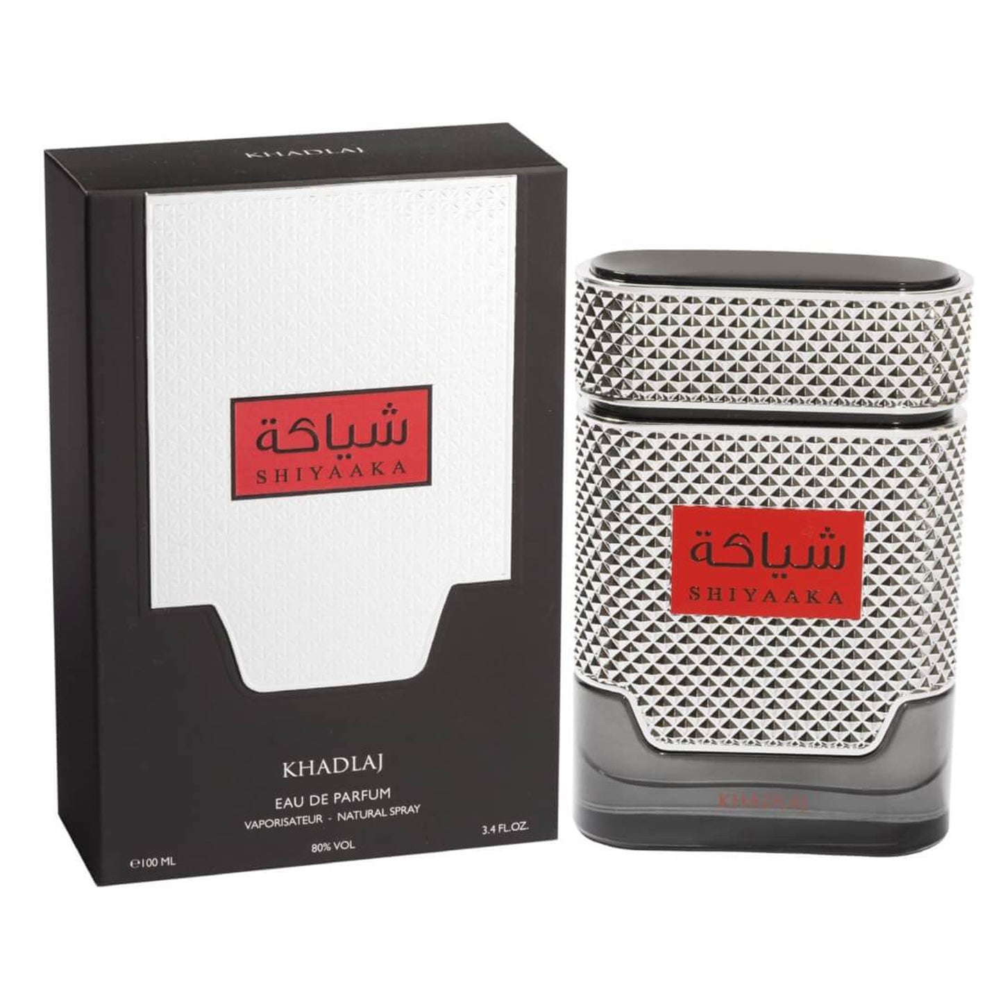 Khadlaj Shiyaaka – BLACK – EDP 100 ml EDP von Khadlaj – Hell, frisch, würzig und doch blumig und holzig