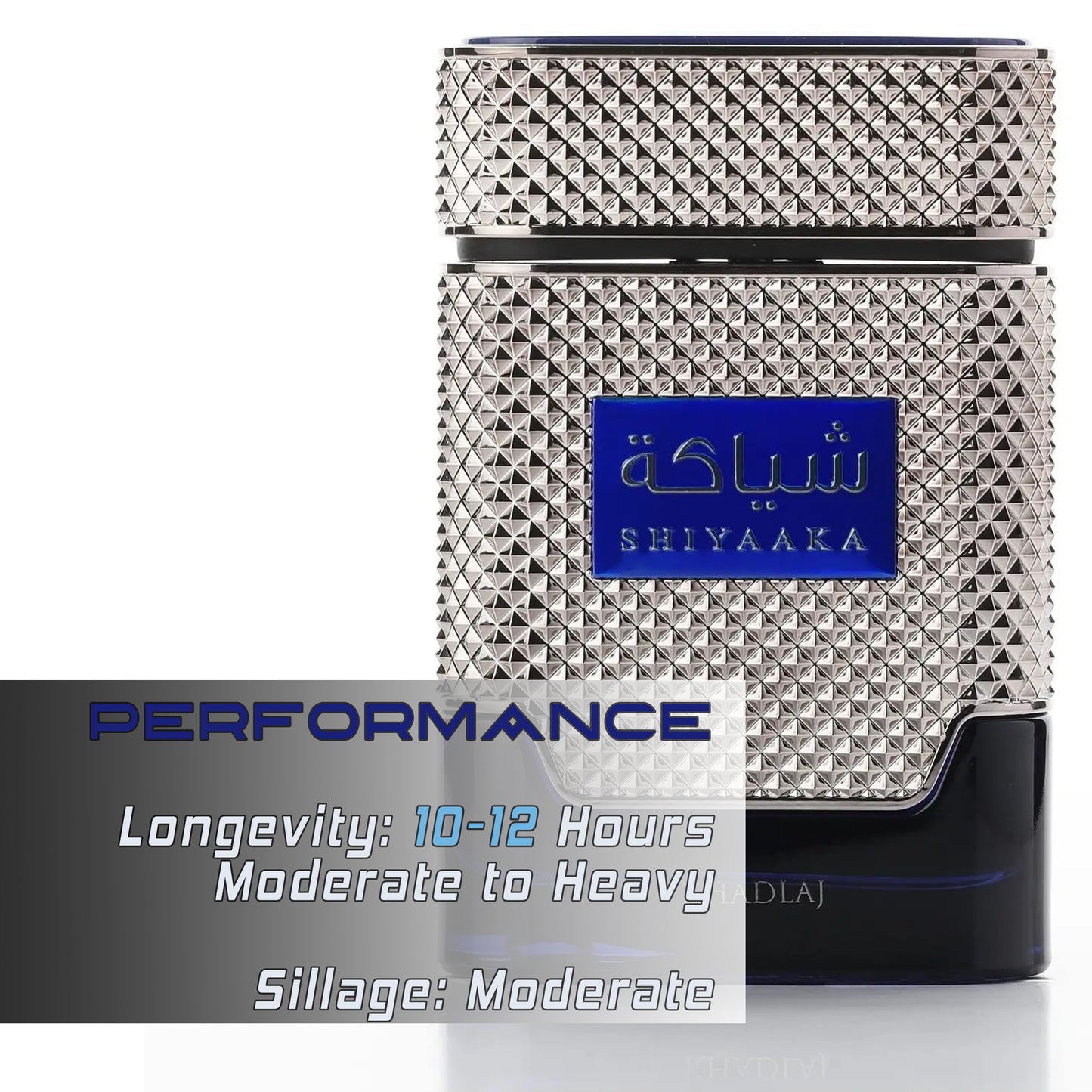 Khadlaj Shiyaaka – BLUE – EDP 100 ml EDP – Langanhaltend – Zitrus, pudrig, blaue Blumen, süß, cremig