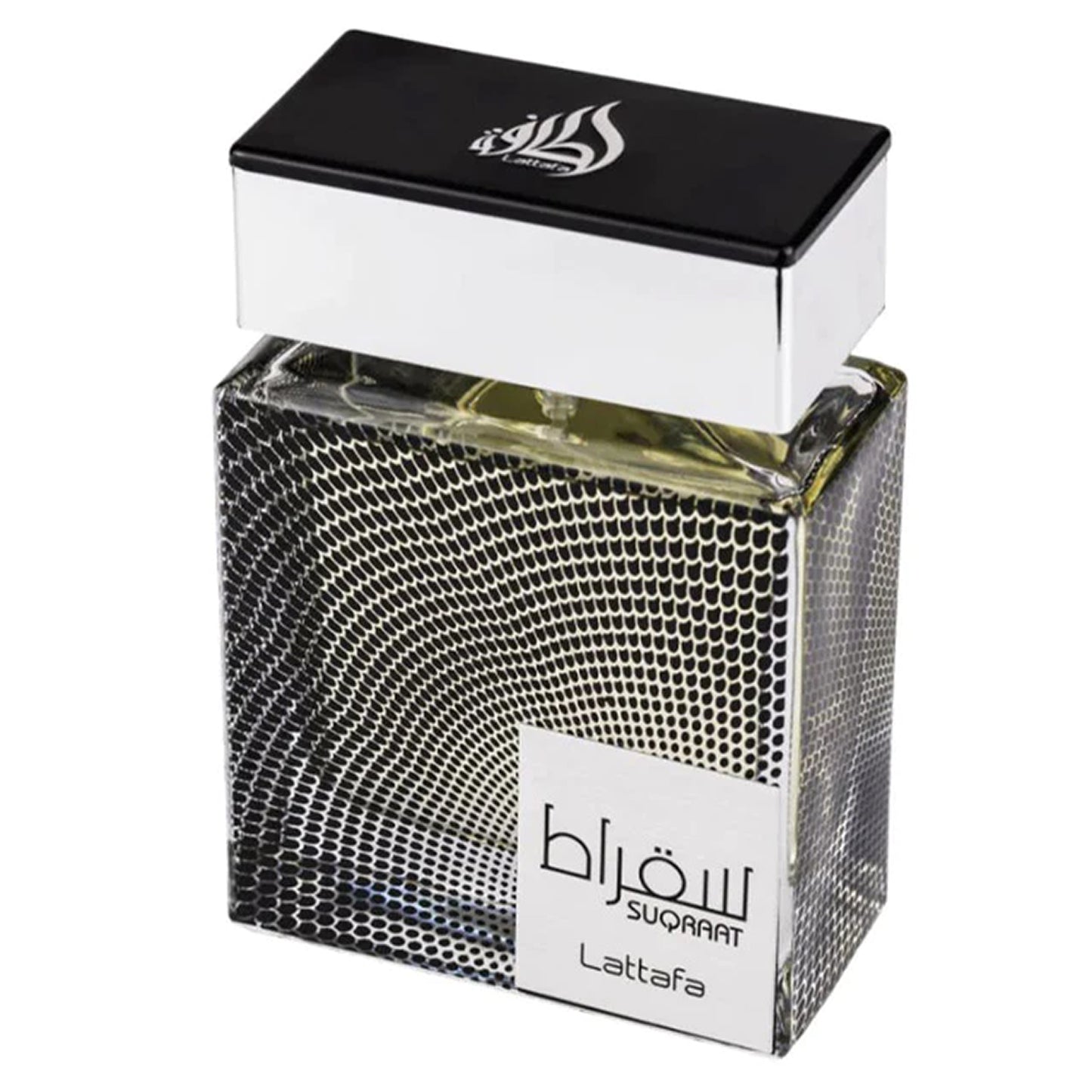 SUQRAAT EDP 100ml Long Lasting by Lattafa bottle top view