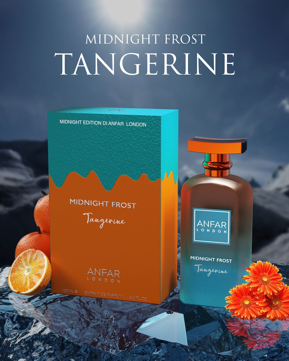Anfar London Midnight Frost Tangerine Extrait 100ML