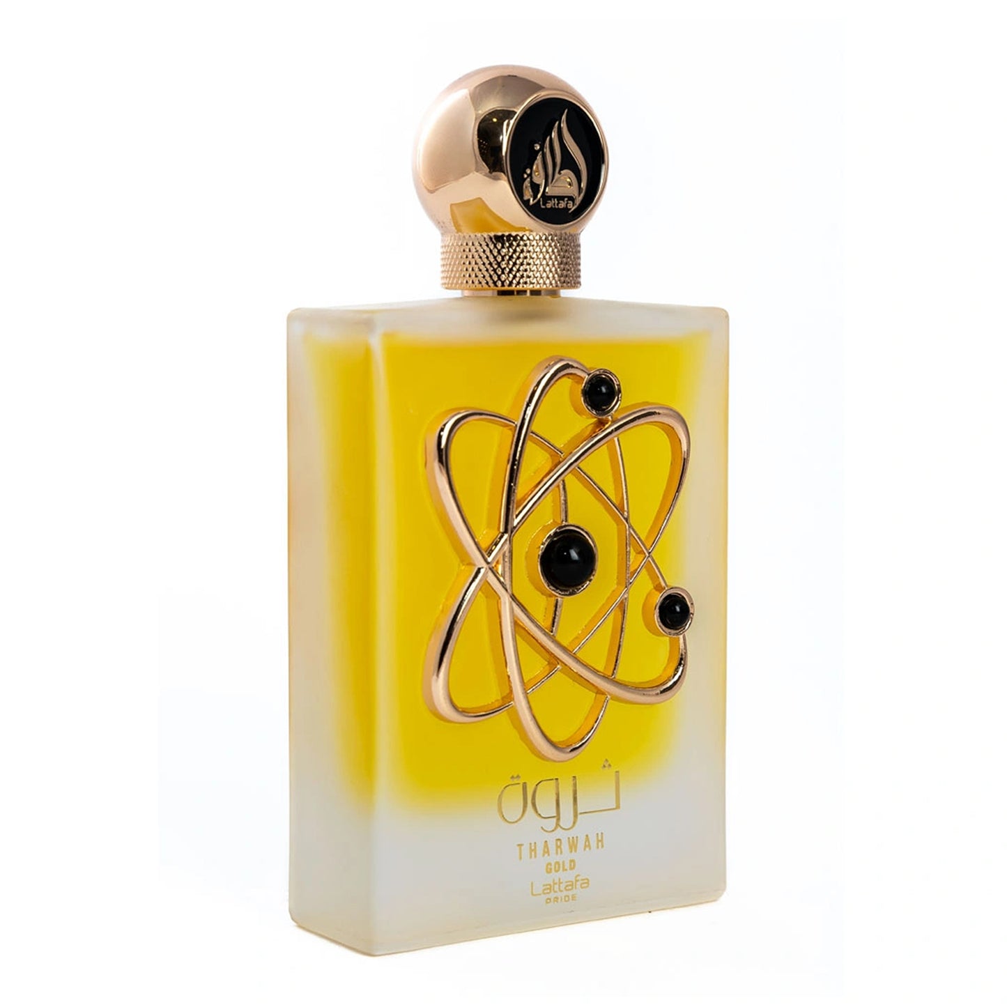 Tharwah Gold 100ml EDP by Lattafa Pride  bottle