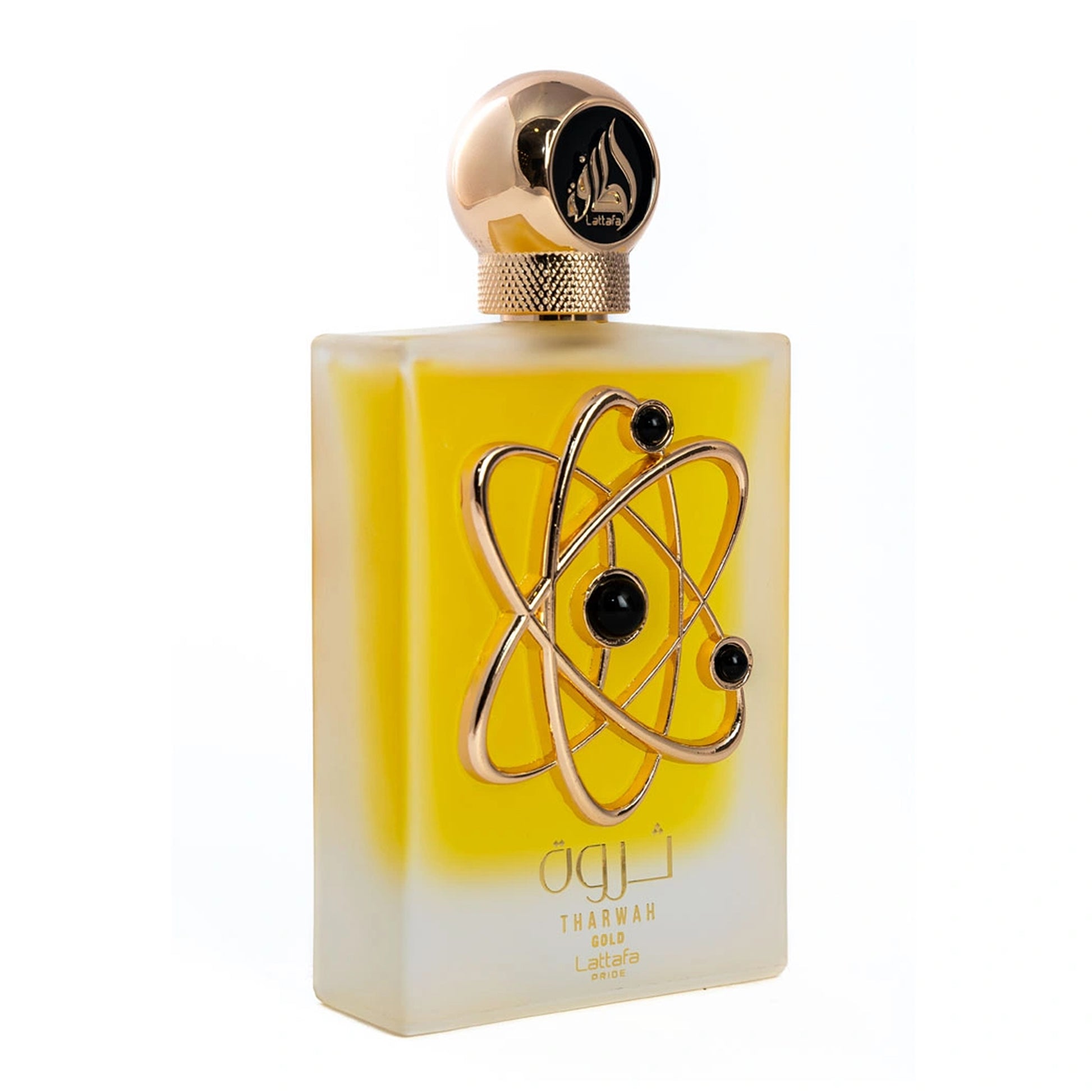 Tharwah Gold 100ml EDP by Lattafa Pride  bottle