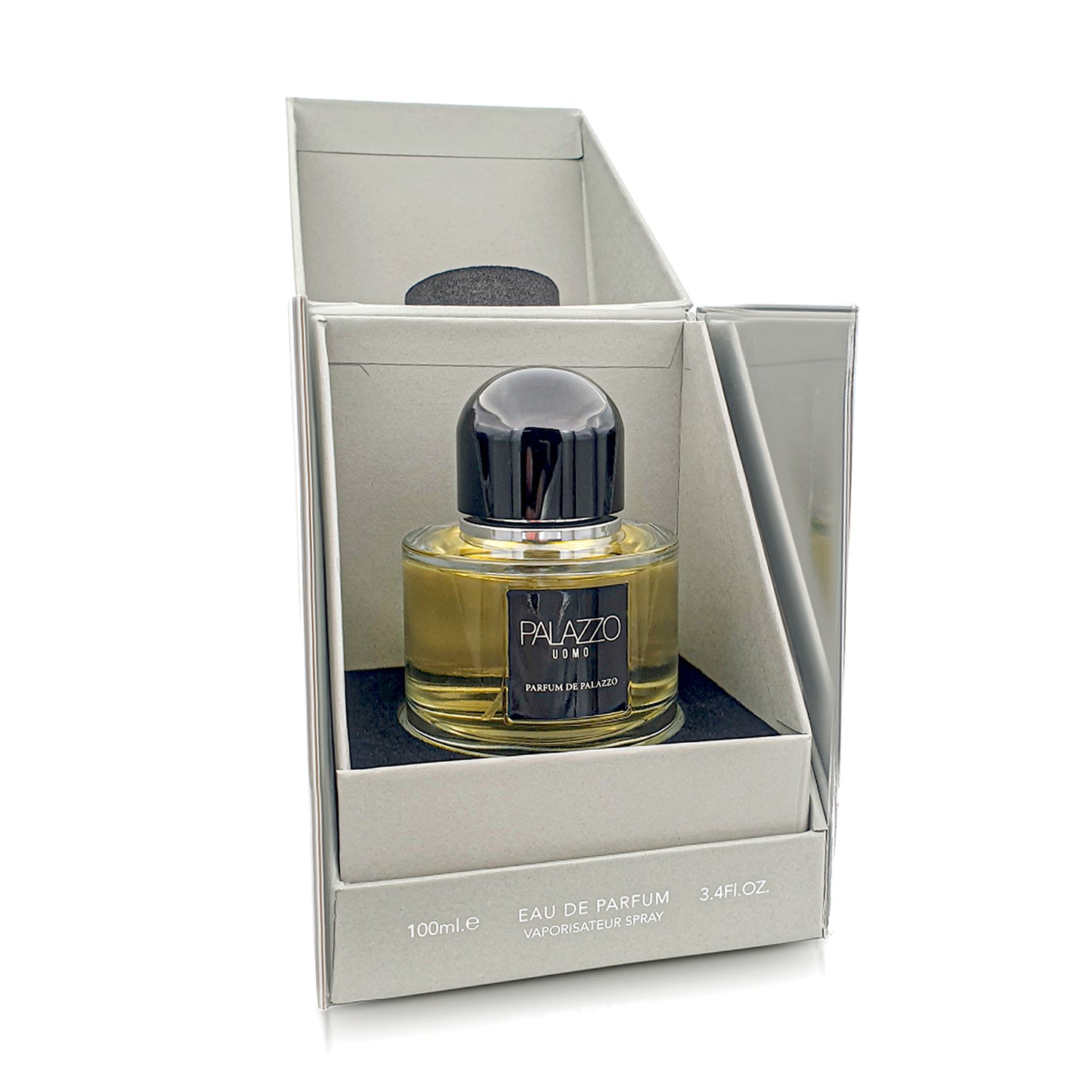 Palazzo Uomo EAU De Parfum bottle and box