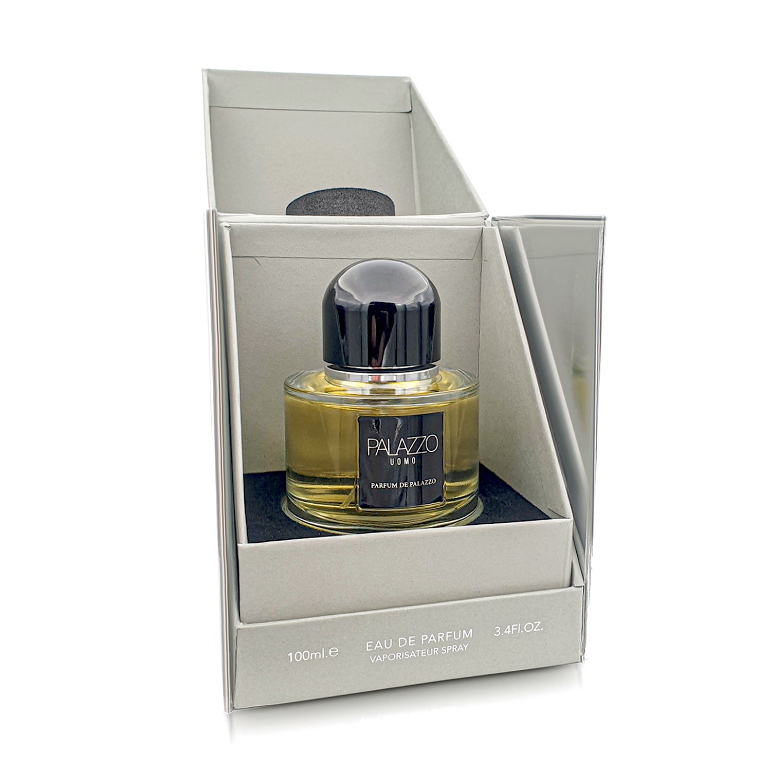 Palazzo Uomo EAU De Parfum bottle and box