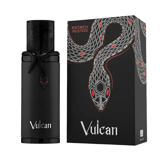 Vulcan Black Friday Eau De Parfum 100ml by French Avenue bottle and box

