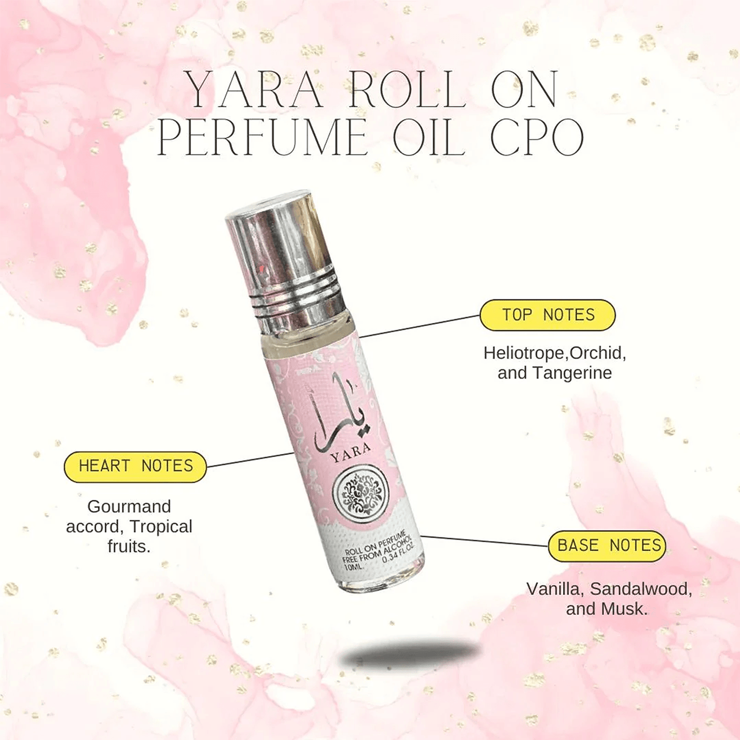 Yara 10 ml konzentriertes Roll-on-Öl