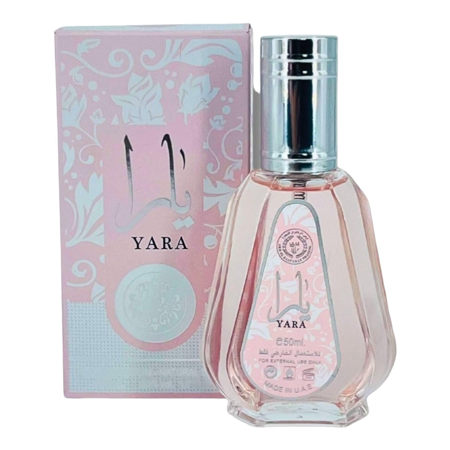 Yara 50ml travel edtion EDP bottle and box