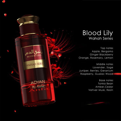 Adyan Blood Lily Wahah Series fragrance notes