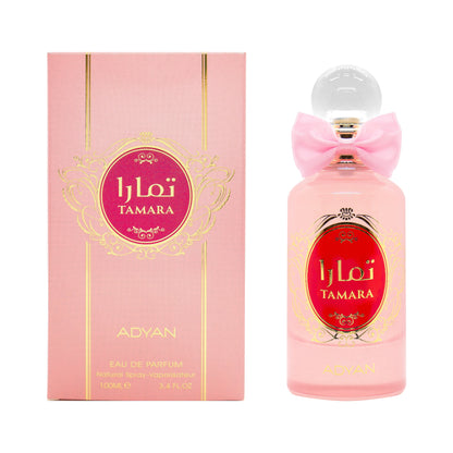 Adyan Tamara 100ml Eau de Parfum pink bottle and matching box