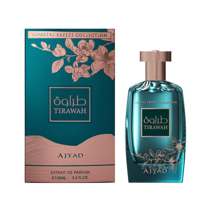 Ajyad Tirawah Coastal Breeze 100ml Extrait de Parfum bottle and box
