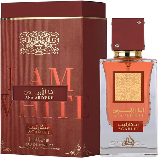 Ana Abiyedh Scarlet 60ml EDP by Lattafa