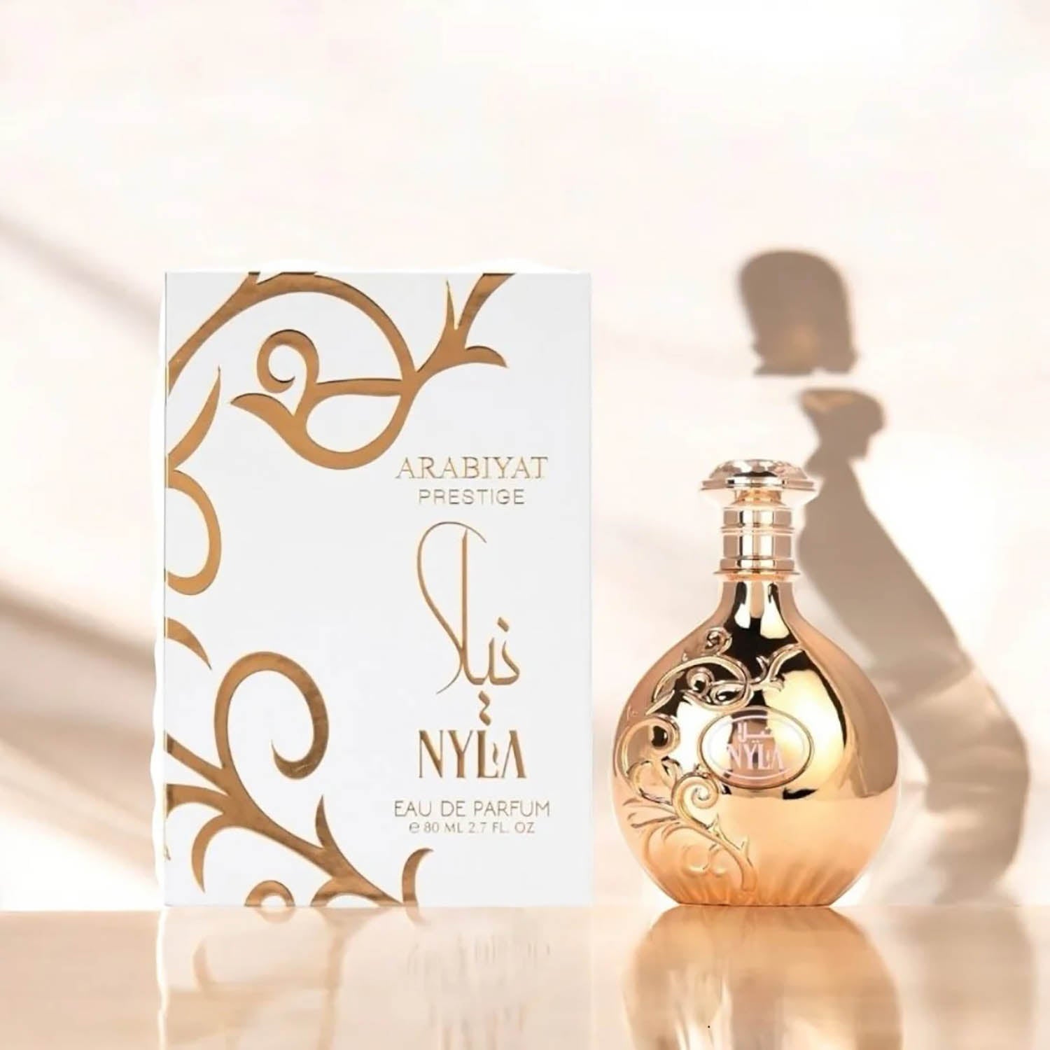 Nyla bottle with logo