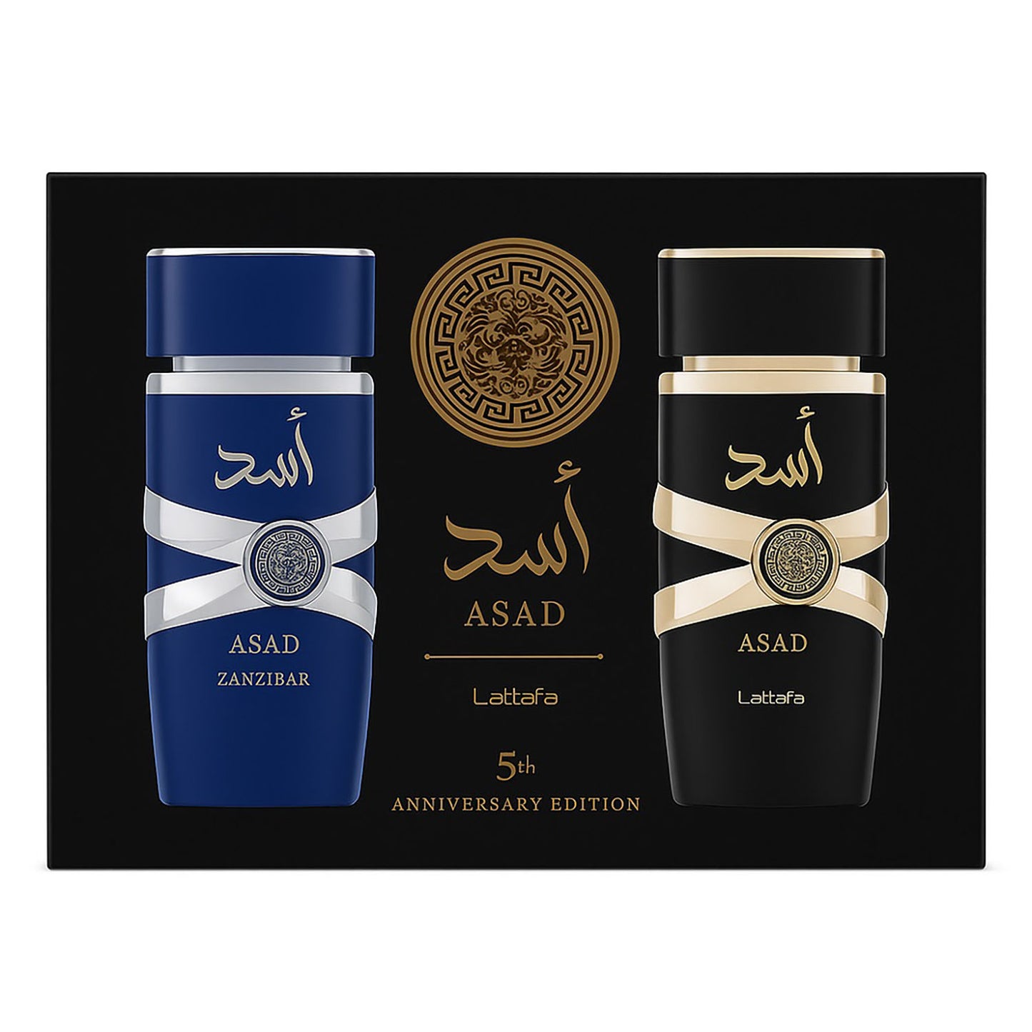 Asad &amp; Asad Zanzibar Eau de Parfum Spray, 100 ml, Geschenkset zur 5. Jubiläumsausgabe