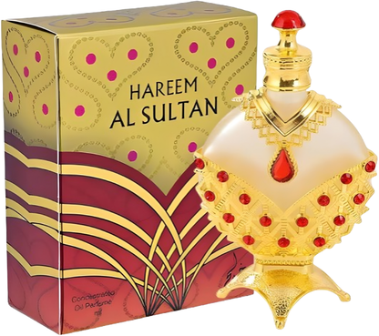 Khadlaj Hareem Al Sultan Gold Konzentriertes Parfümöl 35 ml (Attar)