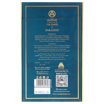Anfar The Jewel of Paradise 100ml Extrait Perfume