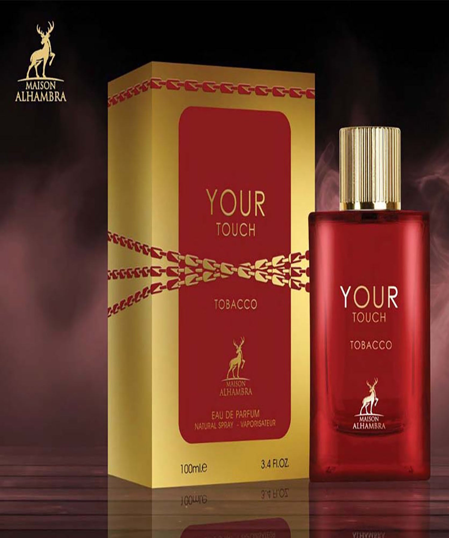 Tobacco Touch Touch Eau De Parfum Your Touch Tobacco Eau De Parfum 100ml By Maison Alhambra