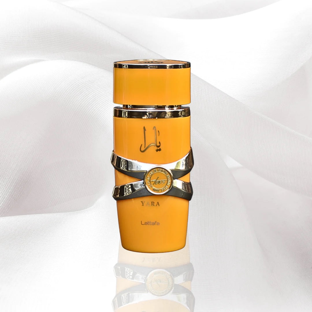 Yara Tous EDP 100ml By Lattafa Perfume bottle banner