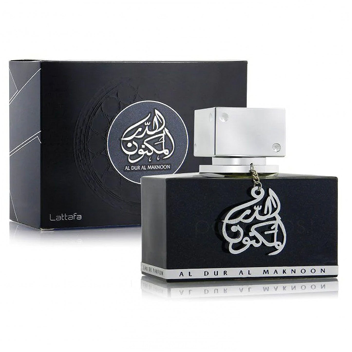 Al Dur Al Maknoon bottle and box