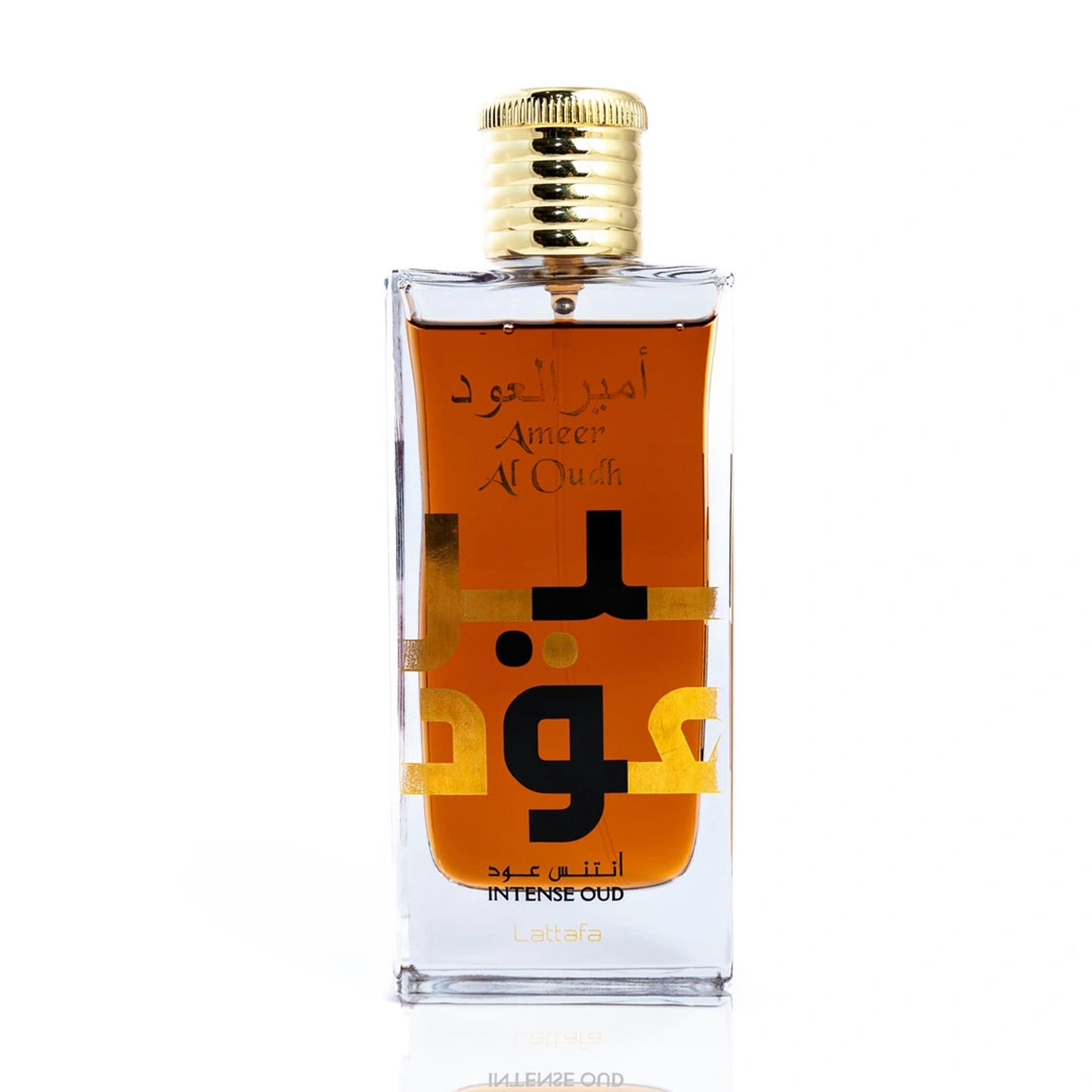 Lattafa Ameer Al Oudh Intense Oud Eau De Parfum - 100ml bottle front view
