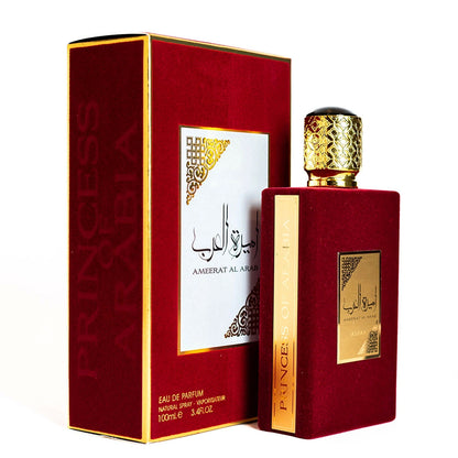 Ameerat Al Arab (Princess of Arabia) Eau de Parfum 100ml by Asdaaf bottle and box opulensi .com