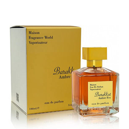 Barakkat Ambre Eve Perfume Eau de Parfum by Fragrance World bottle and box