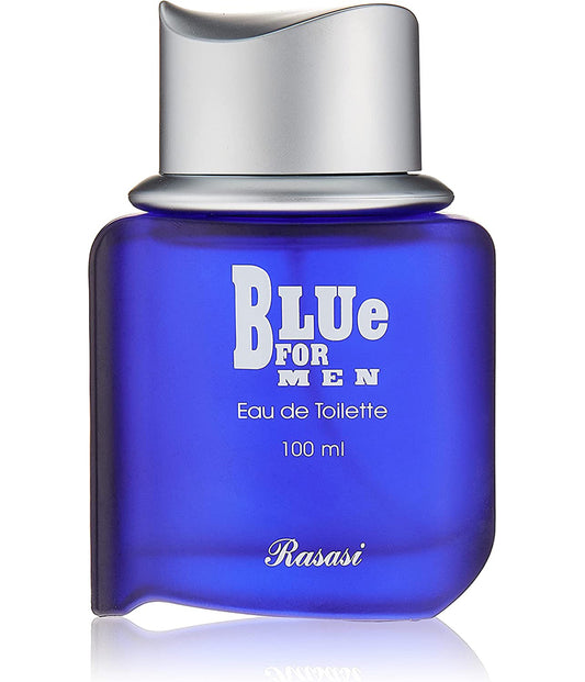 Blue for Men Eau de Parfum 100ml - Rasasi bottle front view