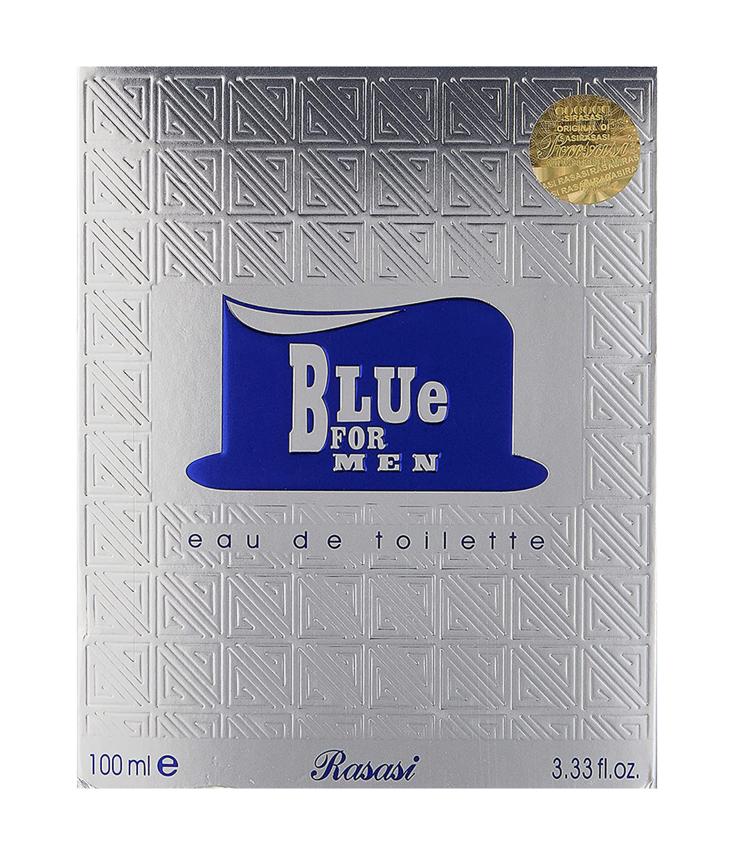 Blue for Men Eau de Parfum 100ml - Rasasi box