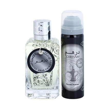 Dirham Silver Parfüm EDP 100 ml mit Deodorant – Unisex