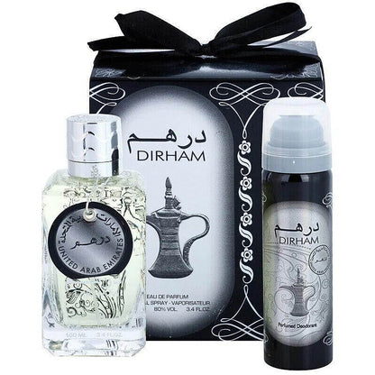 Dirham Silver Parfüm EDP 100 ml mit Deodorant – Unisex