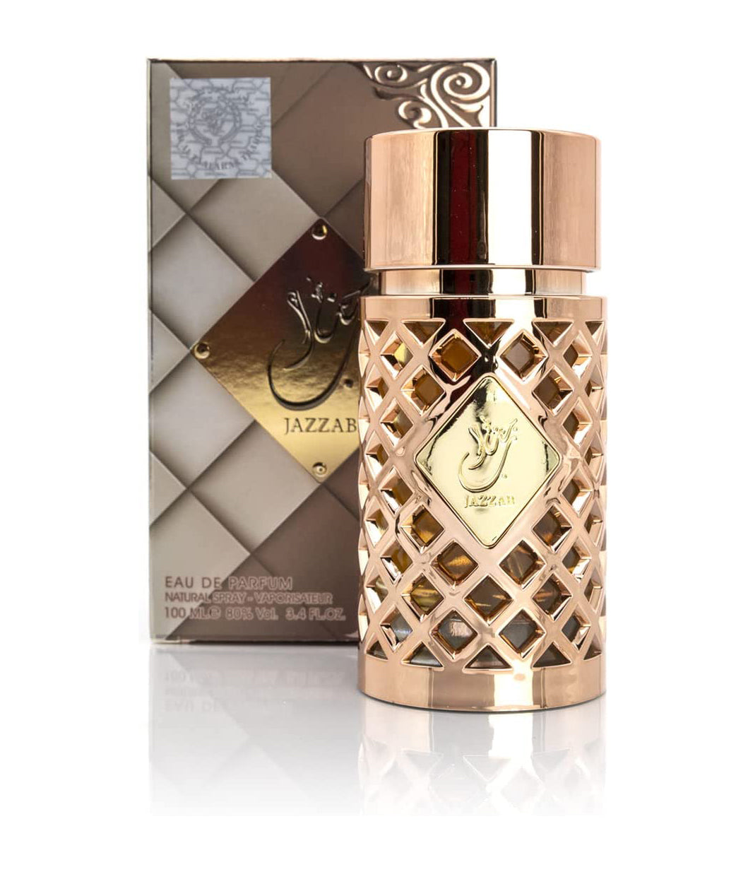 Jazzab Gold EDP 100ml by Ard Al Zaafaran bottle and box main