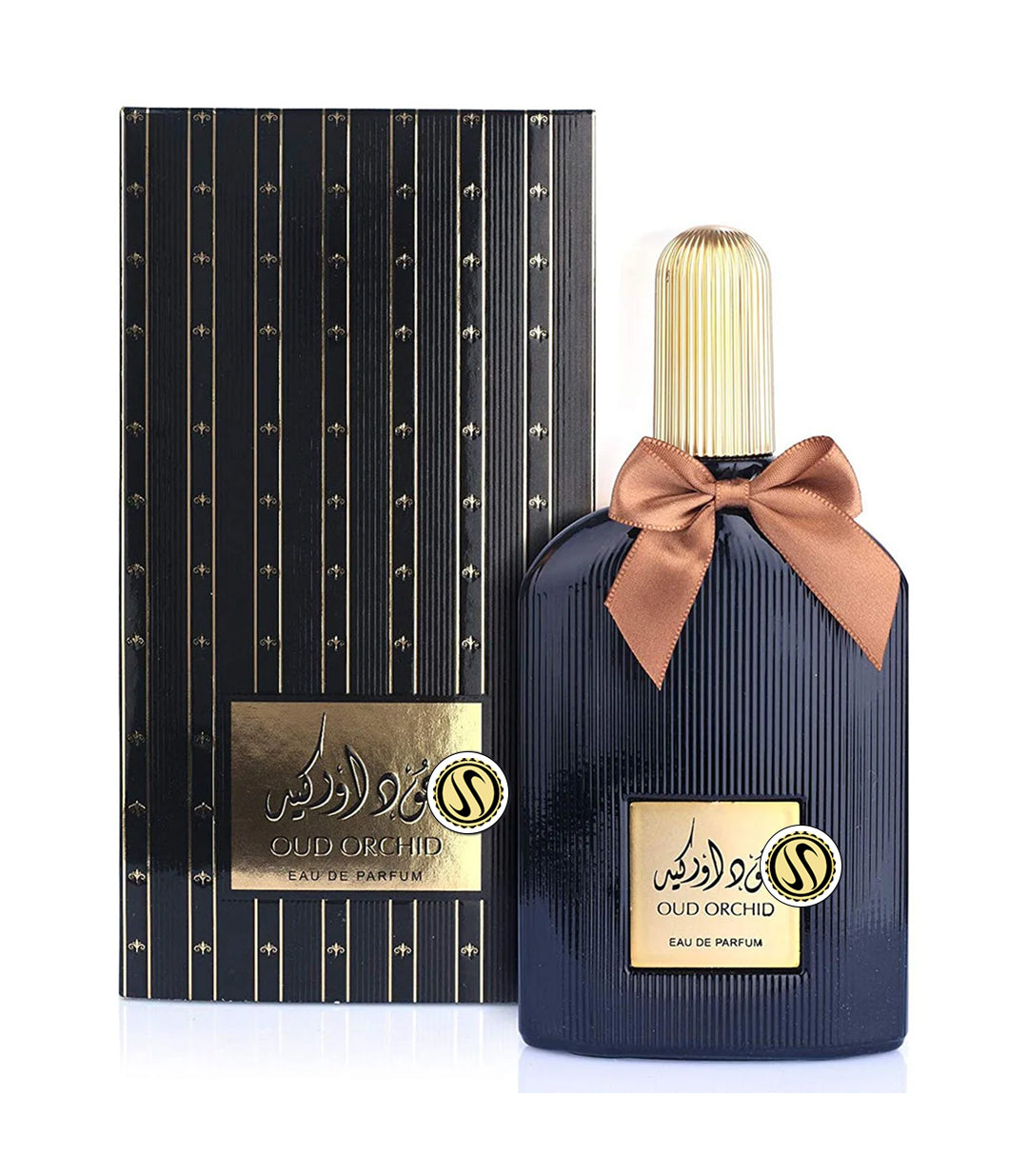 Oud Orchid Eau de Parfum by Ard Al Zaafaran bottle and box